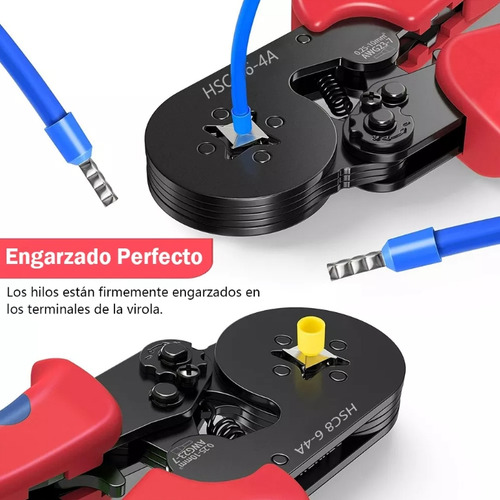 1250 Pzs Alicate Terminales Crimpador Abrazadera Engarzador