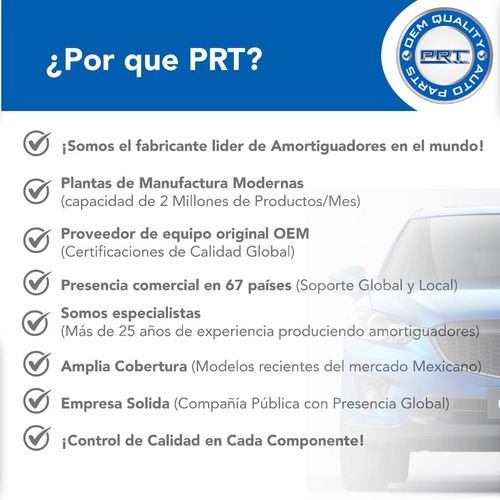 2 Amortiguadores Delanteros Mirage 2020