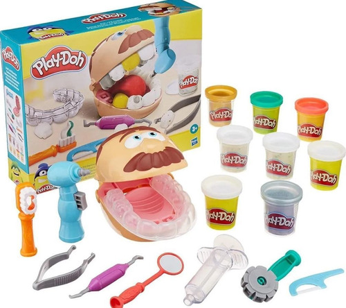 Massinha Play Doh Brincando De Dentista Novo - Hasbro F1259