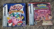 Comprar Juegos De Nintendo Gameboy Advance Kirby Pokemon Completos