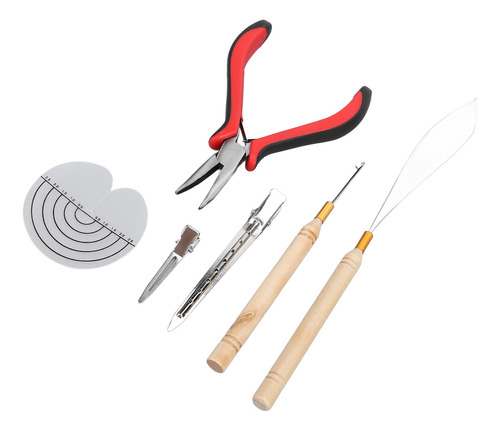 Kit De Extensiones De Cabello Con Pinzas Para Forma De Pico