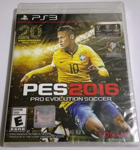 Ps3 Pro Evolution Soccer Pes 2016 Nuevo Sellado