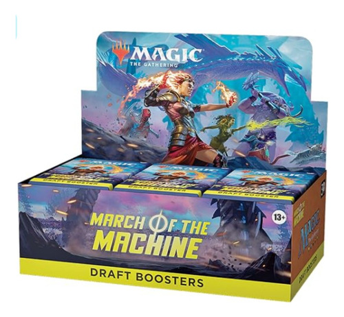 March Of The Machines Draft Boosters Magic The Gathering Idioma Inglês March Of The Machine