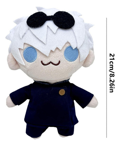 . Paquete De 2 Peluches Gojo Lindos Y Suaves Con Llavero