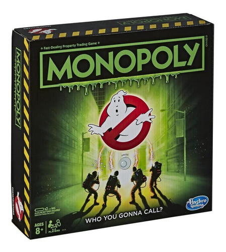 Imagen 1 de 2 de Juego de mesa Monopoly Ghostbusters Hasbro E9479