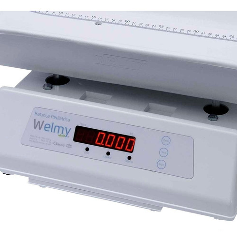 Imagem 4 de 8 de Balança Digital Pediátrica Bebê 109e Welmy 15kg Selo Inmetro
