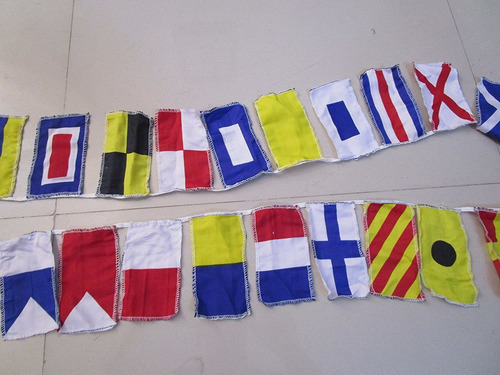 Bandera De Señal Marítima Internacional - 26 Banderas Buntin
