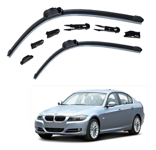 2 Plumas Limpiaparabrisas Reluvsa P/ Bmw 335i Xdrive 2011