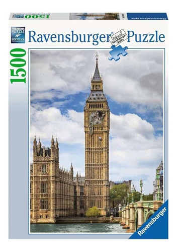 Puzzle  Gato Divertido En El Big Ben 1500pcs - Ravensburger