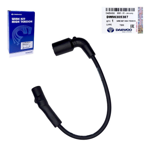 Imagen 7 de 8 de Cables Bujias Palio Siena Idea 1.8 Lanos Nubira 1.5 Original