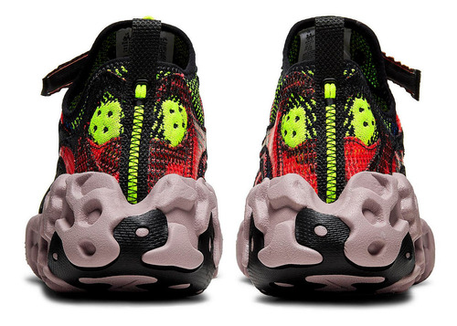 Zapatillas Nike Ispa Overreact Black Red Volt Cd9664-001