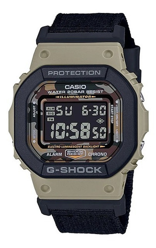 Reloj Casio G-shock Dw-5610sus-5 Con Correa Adicional Hombre