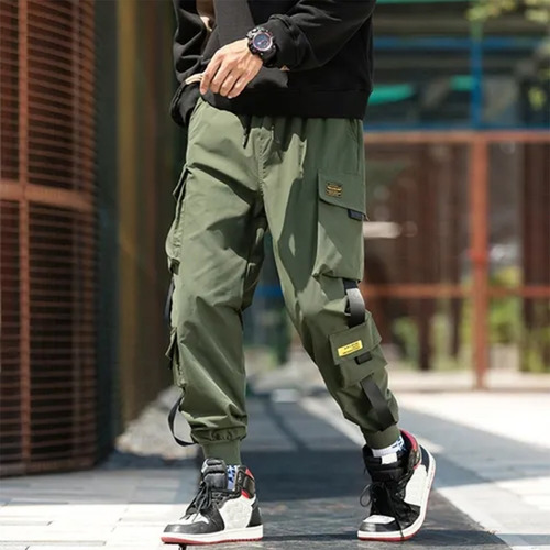 Pantalones Cargo Estilo Hip Hop Unisex