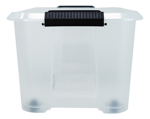 Caja Organizadora Hw Home Con Ruedas Y Clips 15l - Tg51111 Multicolor