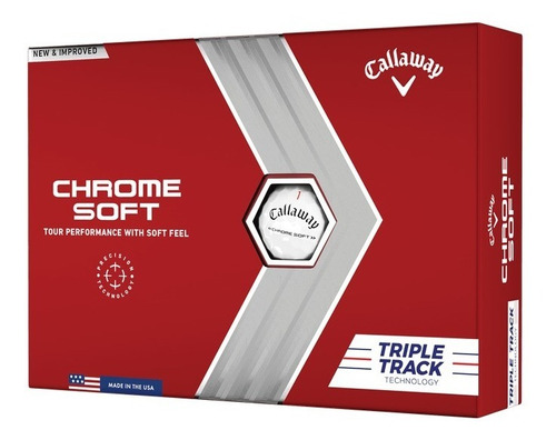 Pelotas Callaway Chrome Soft Triple Track X 12