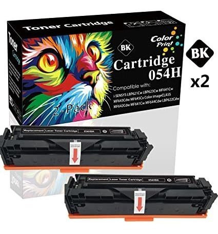 (2-pack, Negro, Alto Rendimiento) Cartucho De Tóner Compatib