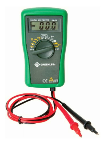 Greenlee Dmm, 600v Ac/dc (dm-25), Elec Test Instruments