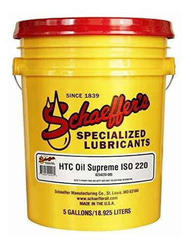 Lubricante Industrial - Schaeffer Manufacturing Co. 0254220-