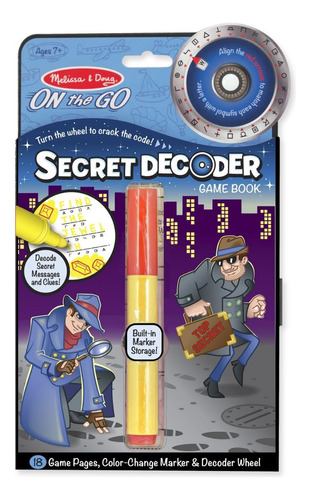 Melissa & Doug Secret Decoder Gamebook