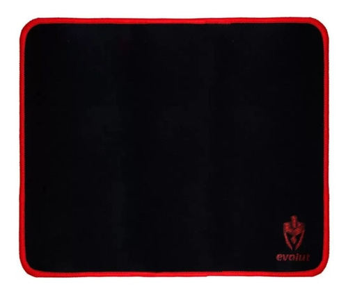 Mouse Pad Gamer Evolut Eg-401 De Tecido E Borracha Preto