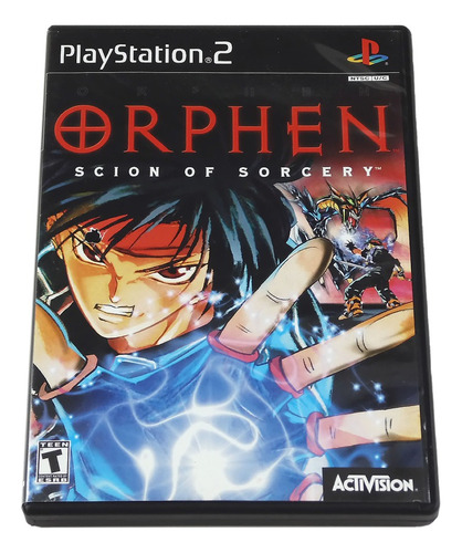 Orphen Scion Of Sorcery Original Playstation 2 Ps2 Leia