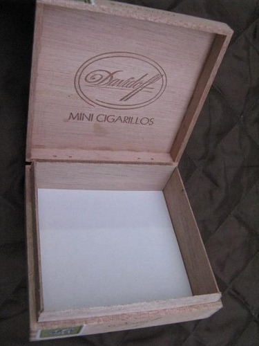 Cenbox: Vieja Caja  Abano Puro Davidoff Mini Abano Lxb Ccb