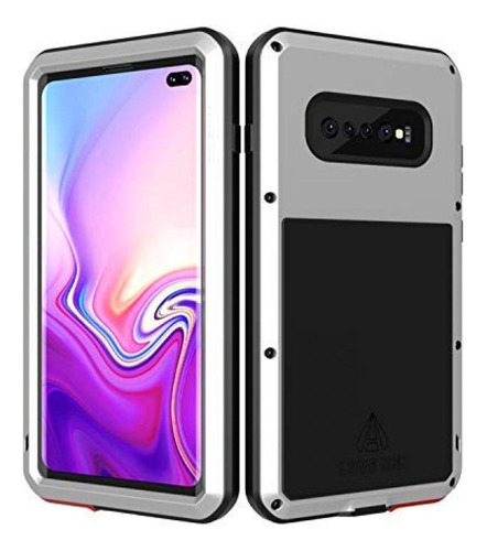 Funda Para Samsung S10 Plus Love Mei Plateada