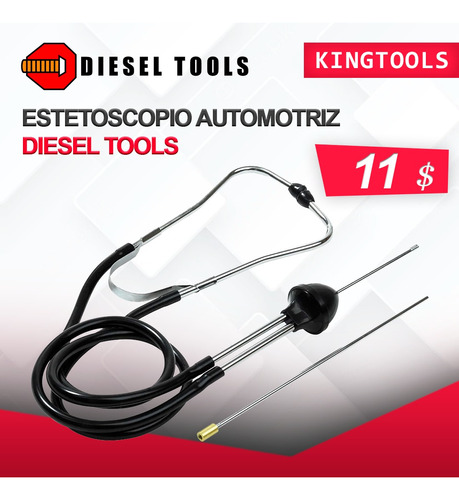 Estetoscopio Automotriz Diesel Tools 