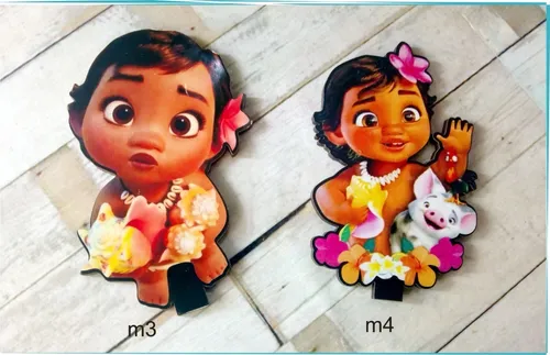 15 Portaretratos Moana Con Vidrio Foto 10x15cm Personalizado