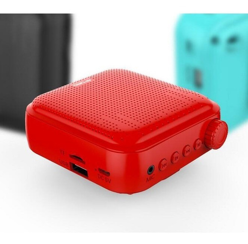Imagen 2 de 2 de Amplificador Con Microfono Aporo T-15 Recargable