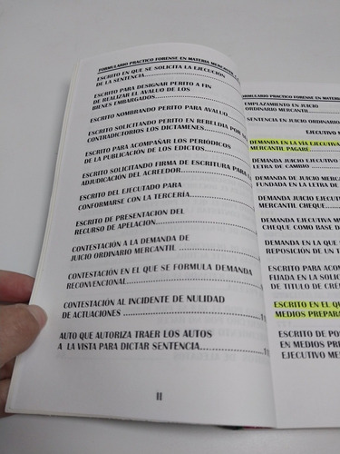 Formulario Práctico Forense En Materia Mercantil 4 En 1 (Usado)
