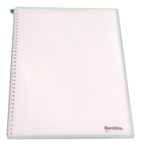 1 Carpeta Ó Cuaderno Espiral C/protectores D Hojas Barrilito