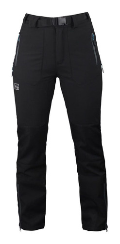 Pantalon Termico Hw Wolverine Antiacido Mujer Negro