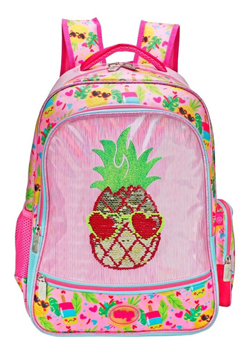 Mochila Primaria Iridiscente Wilys Kids Modelo: Wt312