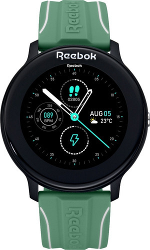 Smart Watch Reebok Active 1.0 Verde 45mm Color De La Malla Verde Color De La Caja Verde