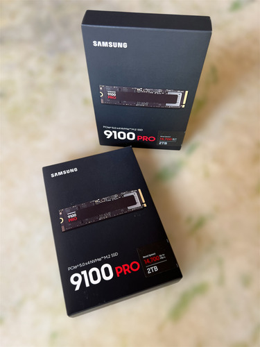 Ssd Samsung 9100 Pro 2tb M.2 2280 Pci-e 5.0 Gen5 X4 Nvme 2.0 Taxa De Transferência 14700mbps - Modelo Mz-vap2t0b/am