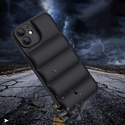 Imagen 7 de 7 de Funda Para iPhone 7 8 Plus Xr 11 12 13 Pro Max Tpu Puffer