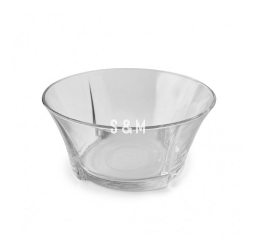 Bowl Recipiente Fuente De Vidrio Templado 2 Litros