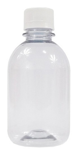 Botella Plástico Pet 250 Cc Ml, 1/4 Litro. Transparente X25