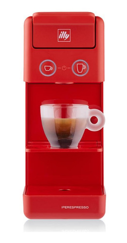 Cafeteira Illy Y3.3 220v - Espresso E Café Coados - Vermelha