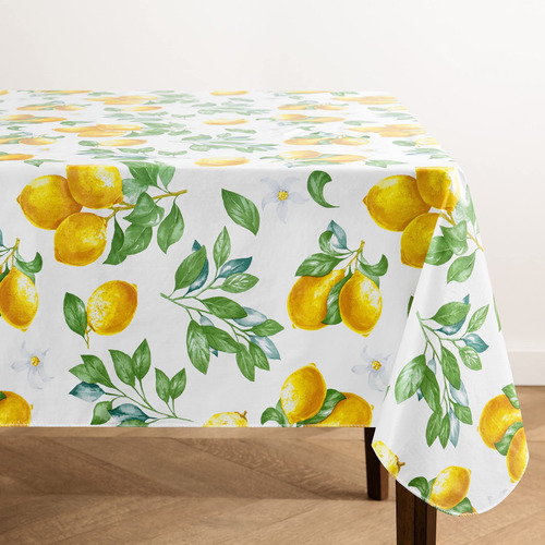 Mantel De Vinilo Vintage Resistente Al Agua 152 X 259 Cm