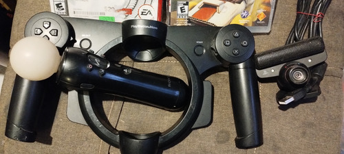 Kit Playstation Move Playstation 3 + 2 Juegos + Volante (Usado)