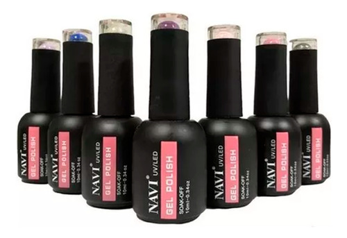 Gel Uv Led Esmalte Semi Navi 10ml Colores 