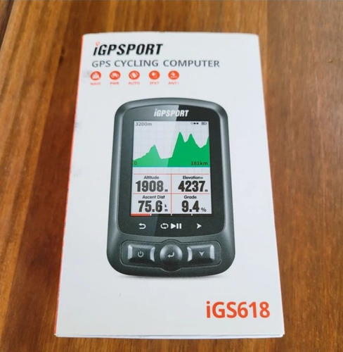 Ciclismo Ciclocomputador Igs 618 Como Nuevo 