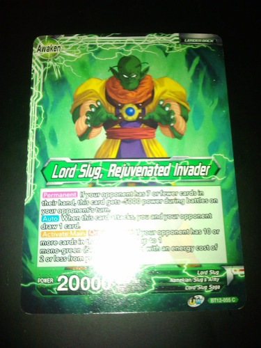 Lord Slug // Lord Slug, Rejuvenated Invad Carta Dragon Ball