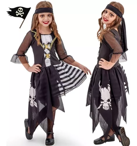 Fantasia Pirata Infantil Cachoeirinha - Fantasia Pirata de Luxo - EUREKA