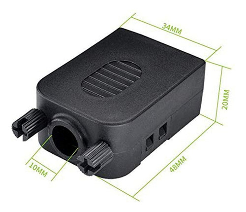Conector Sin Soldadura Db9 Rs232 D-sub Serial Al Puerto Te D