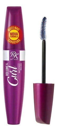 Máscara De Cílios Kiss Volume & Curl Prova Dágua