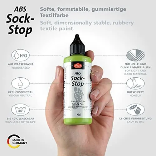 Pintura Dibujo Arte Sock Stop Kiwi Liquid 2,77 Fl Oz I Pegam