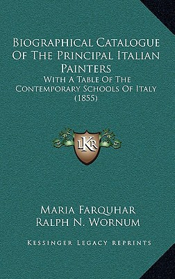 Libro Biographical Catalogue Of The Principal Italian Pai...